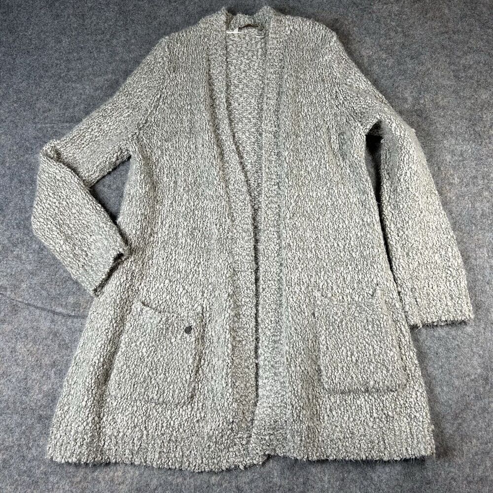 Soft Surroundings Heathered Gray Cardigan